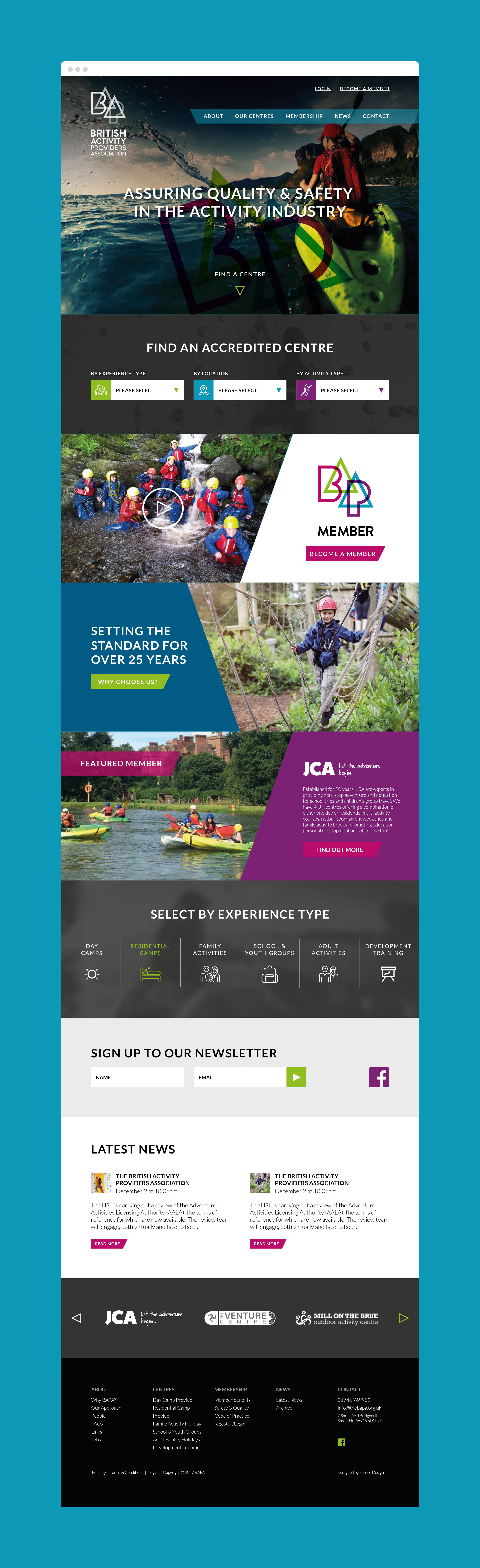 BAPA - Branding, Web Design & Stationery By Source In Shropshire