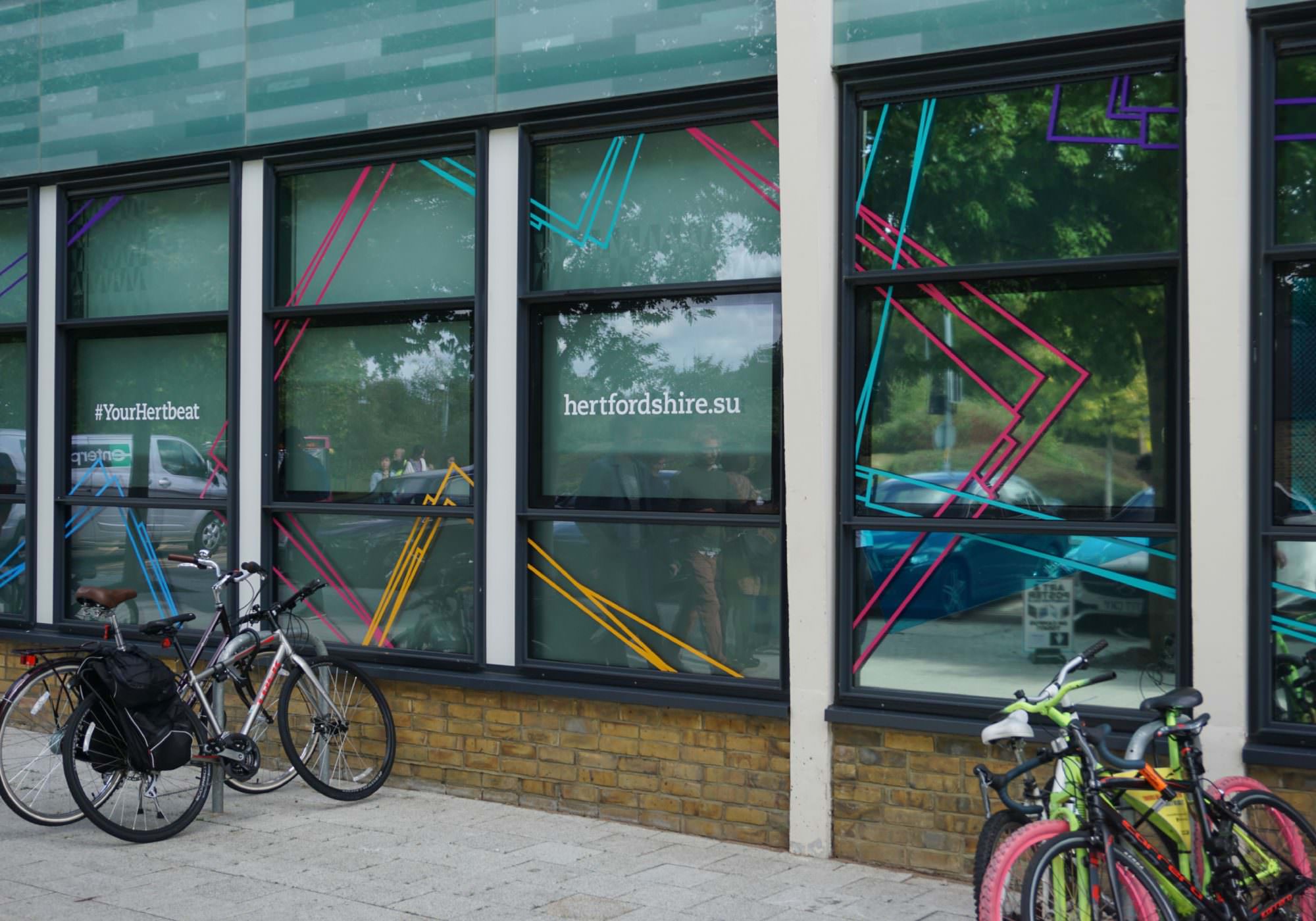 Hertfordshire Students' Union - Branding, Design, Signage & Graphics