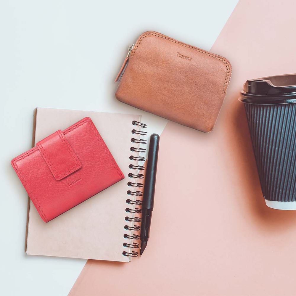 Golunski Leather Wallet, Coffee Cup & Notepad