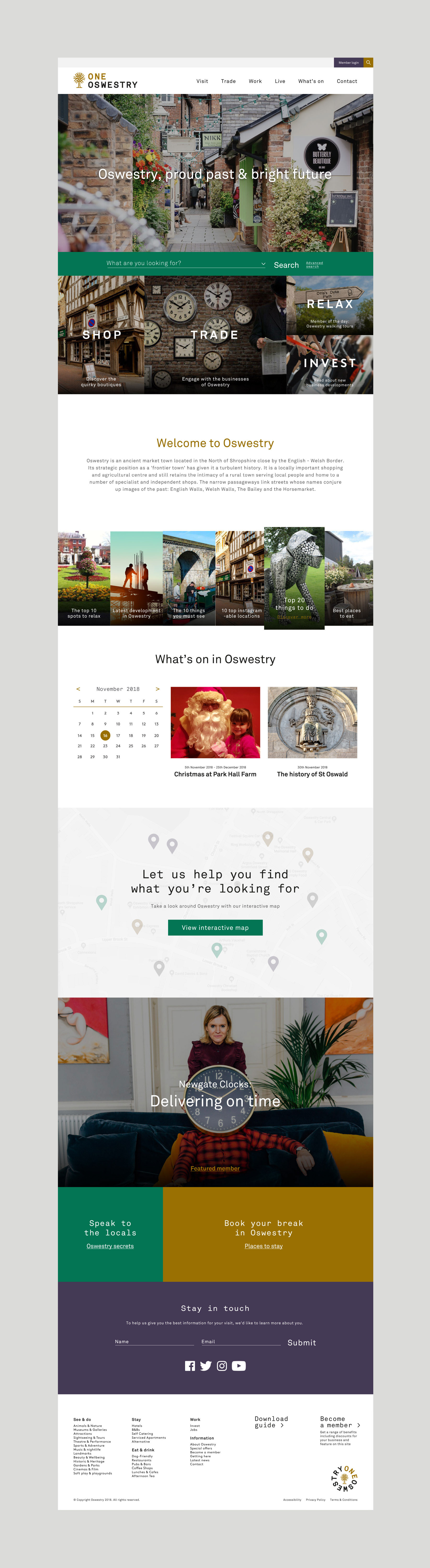 One Oswestry - Web Design, Stationery & Photography In Shropshire