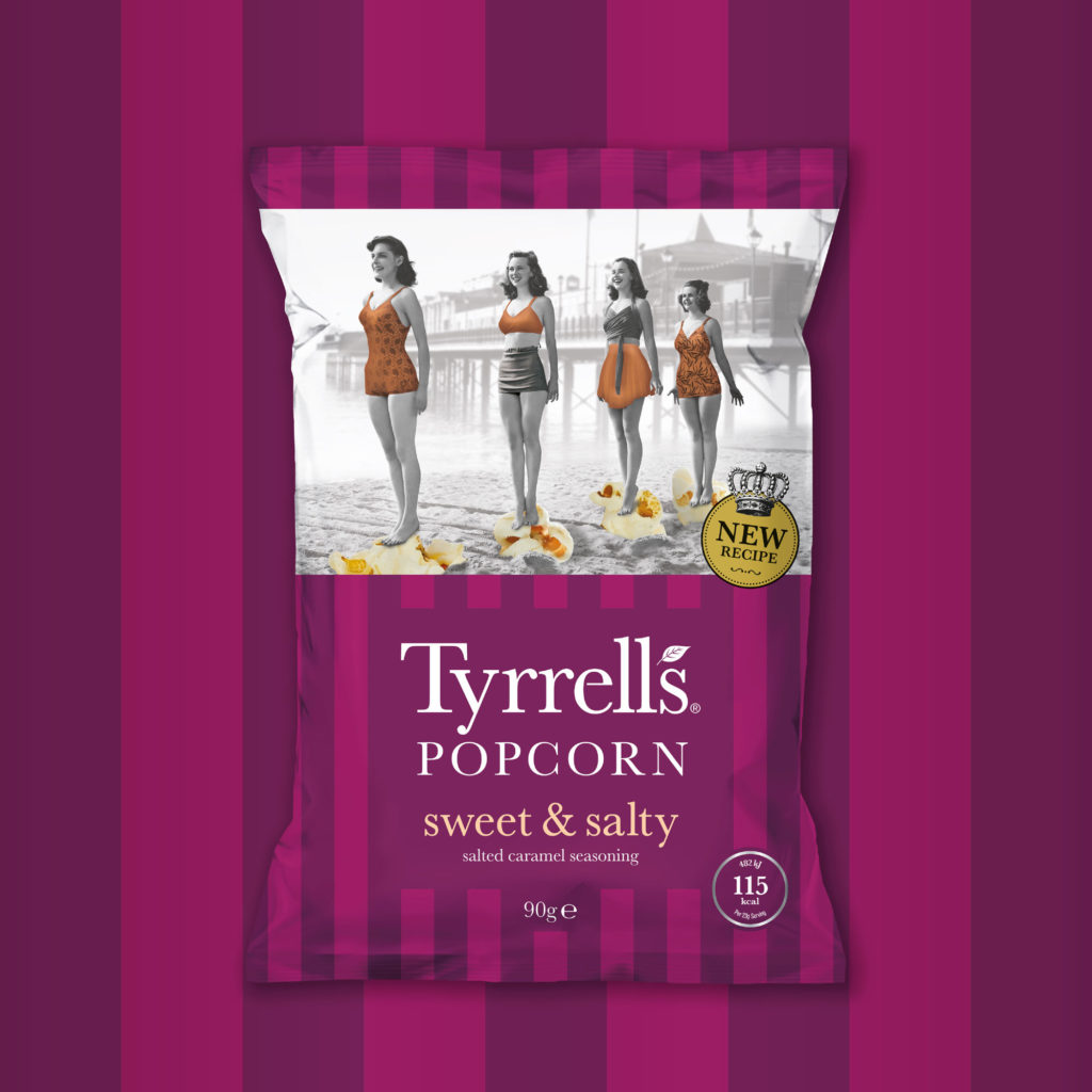 Shrewsbury Agency Designs New Tyrrells Popcorn Bags
