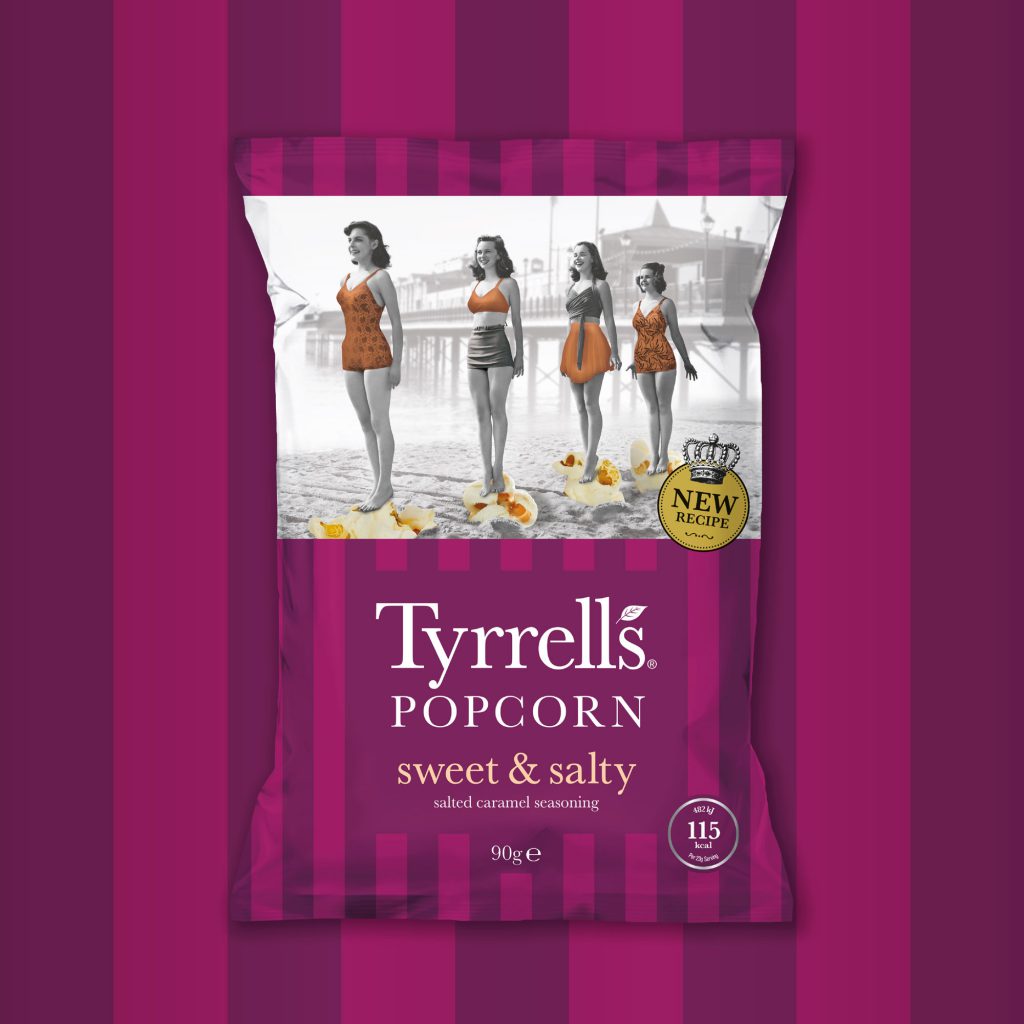 Shrewsbury Agency Designs New Tyrrells Popcorn Bags