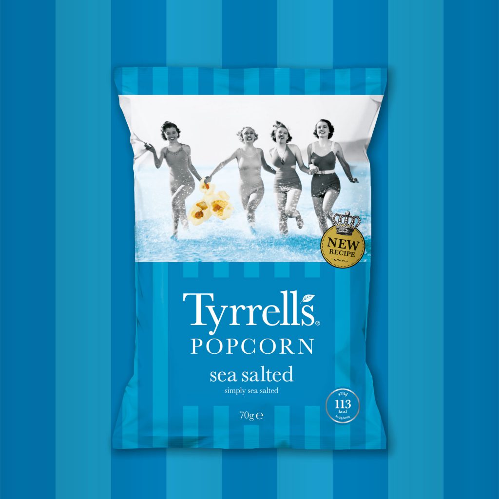 Shrewsbury Agency Designs New Tyrrells Popcorn Bags
