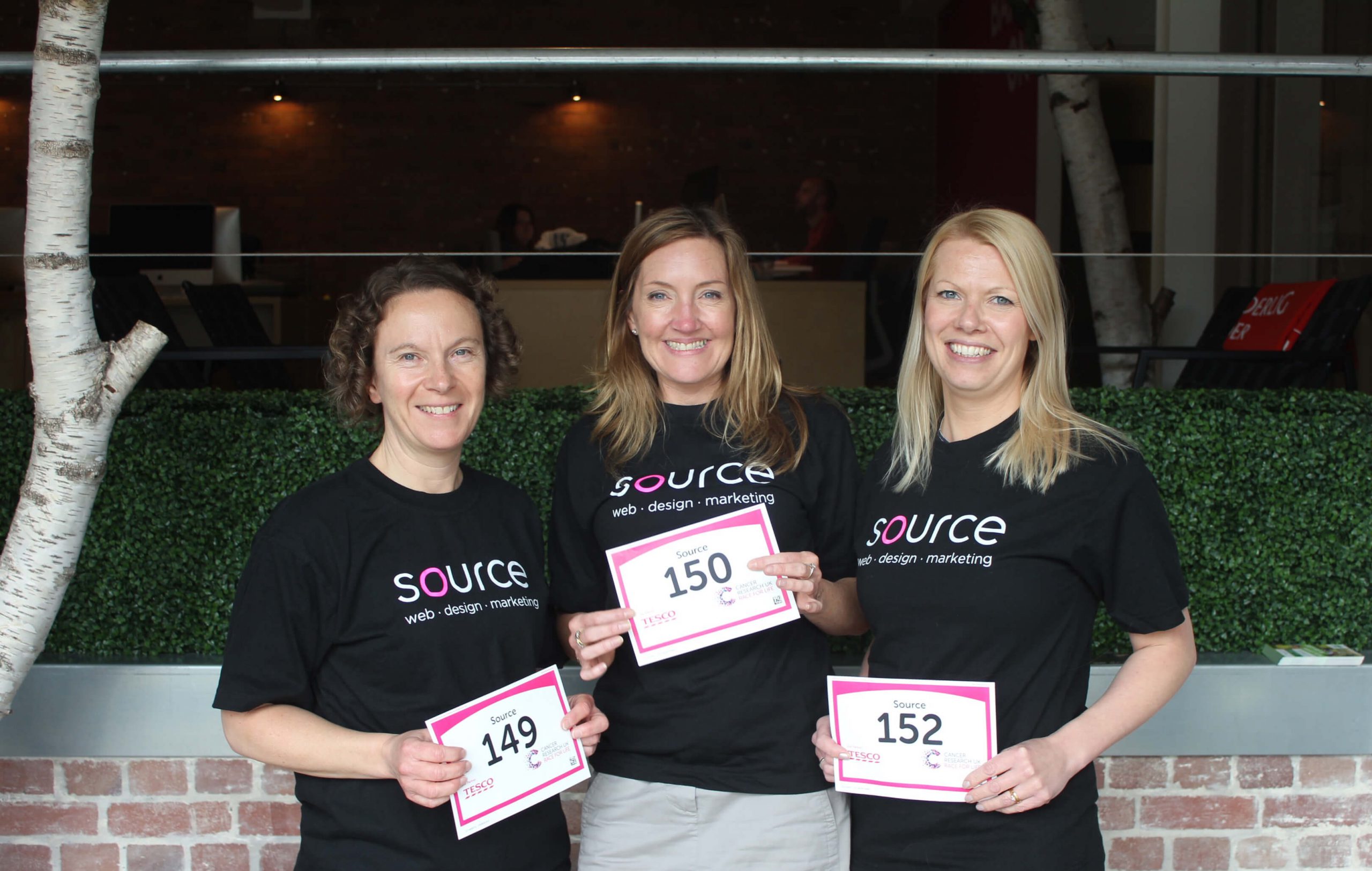 Source Raising Money For Cancer Research UK In Race For Life