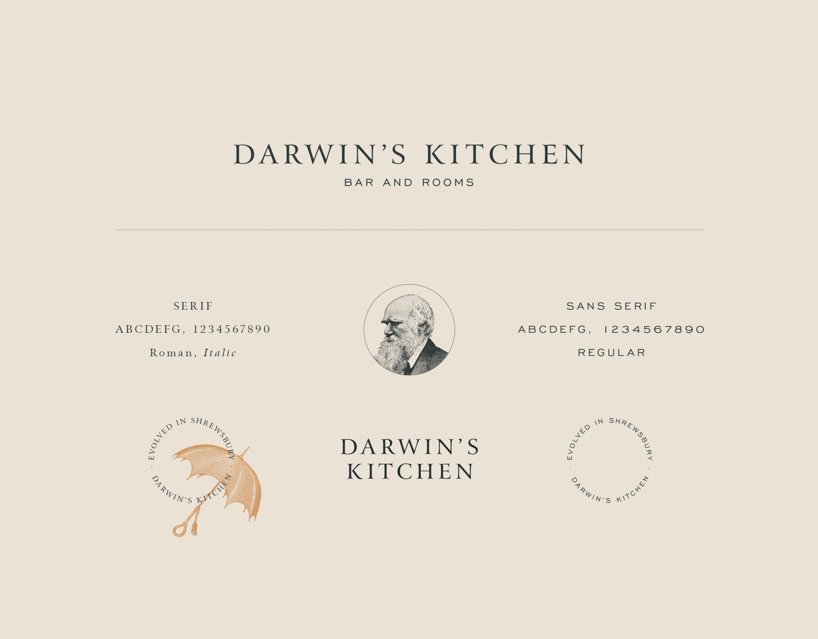 Darwin's Kitchen brand guidelines