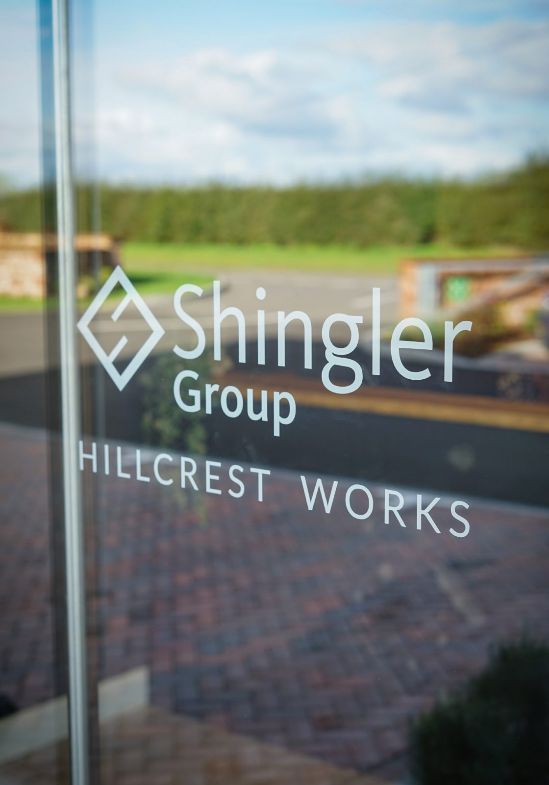 Shingler window logo