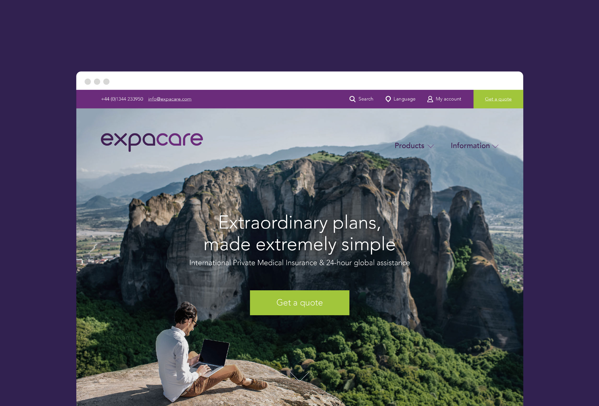 Expacare web