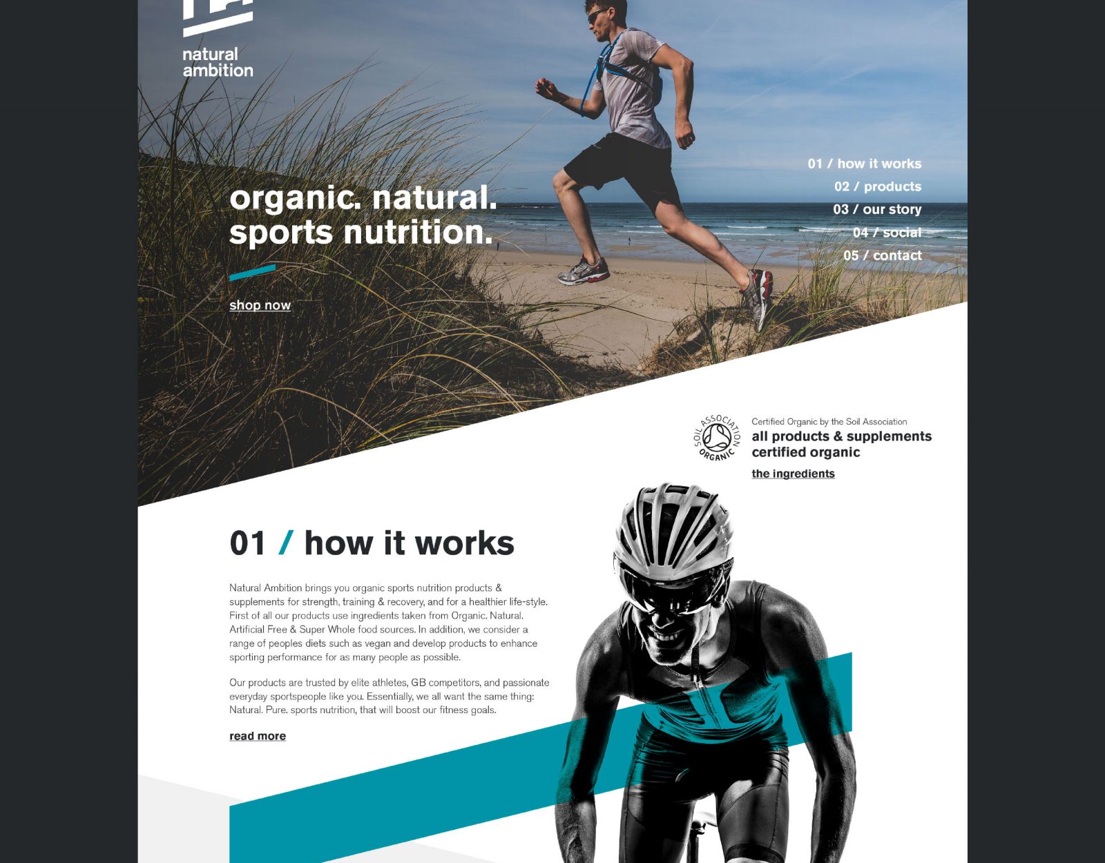Natural Ambition website