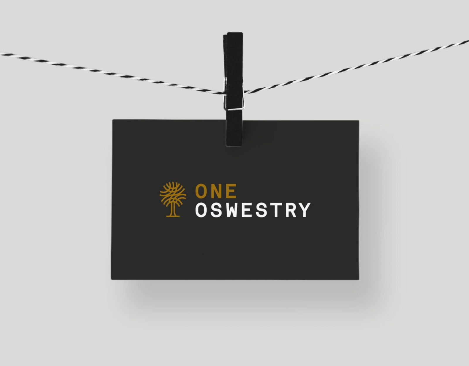 One Oswestry card