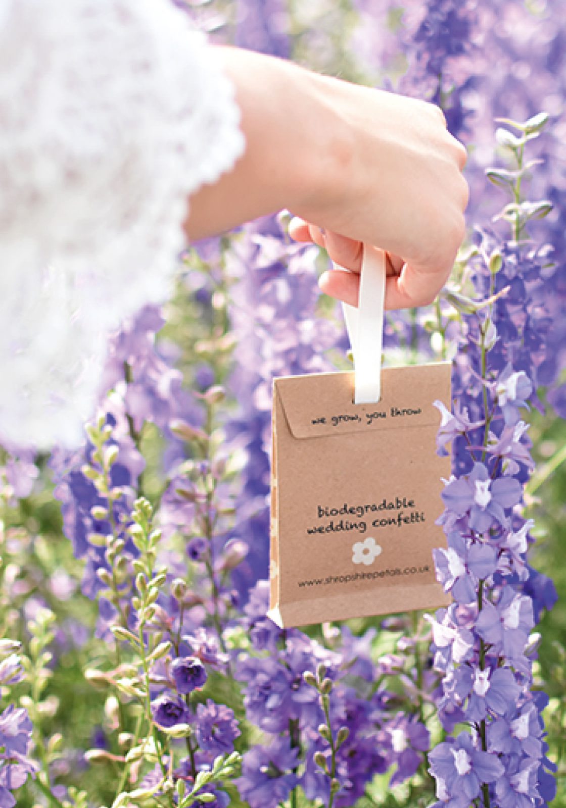 Shropshire Petals packaging