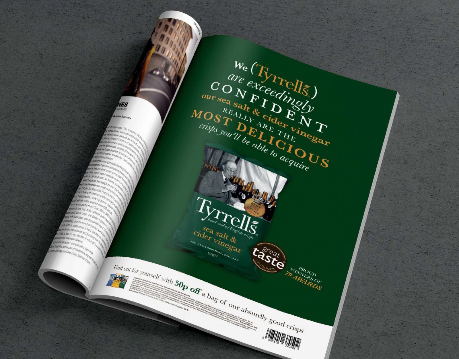 Tyrrells magazine advert