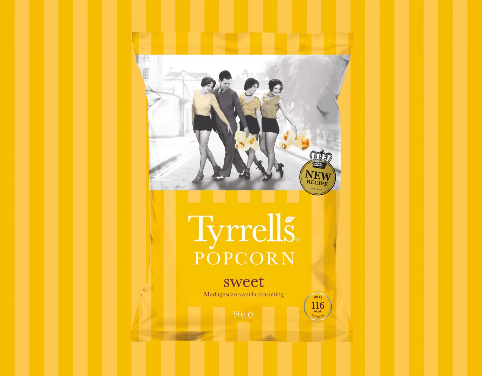 Tyrrells popcorn vanilla