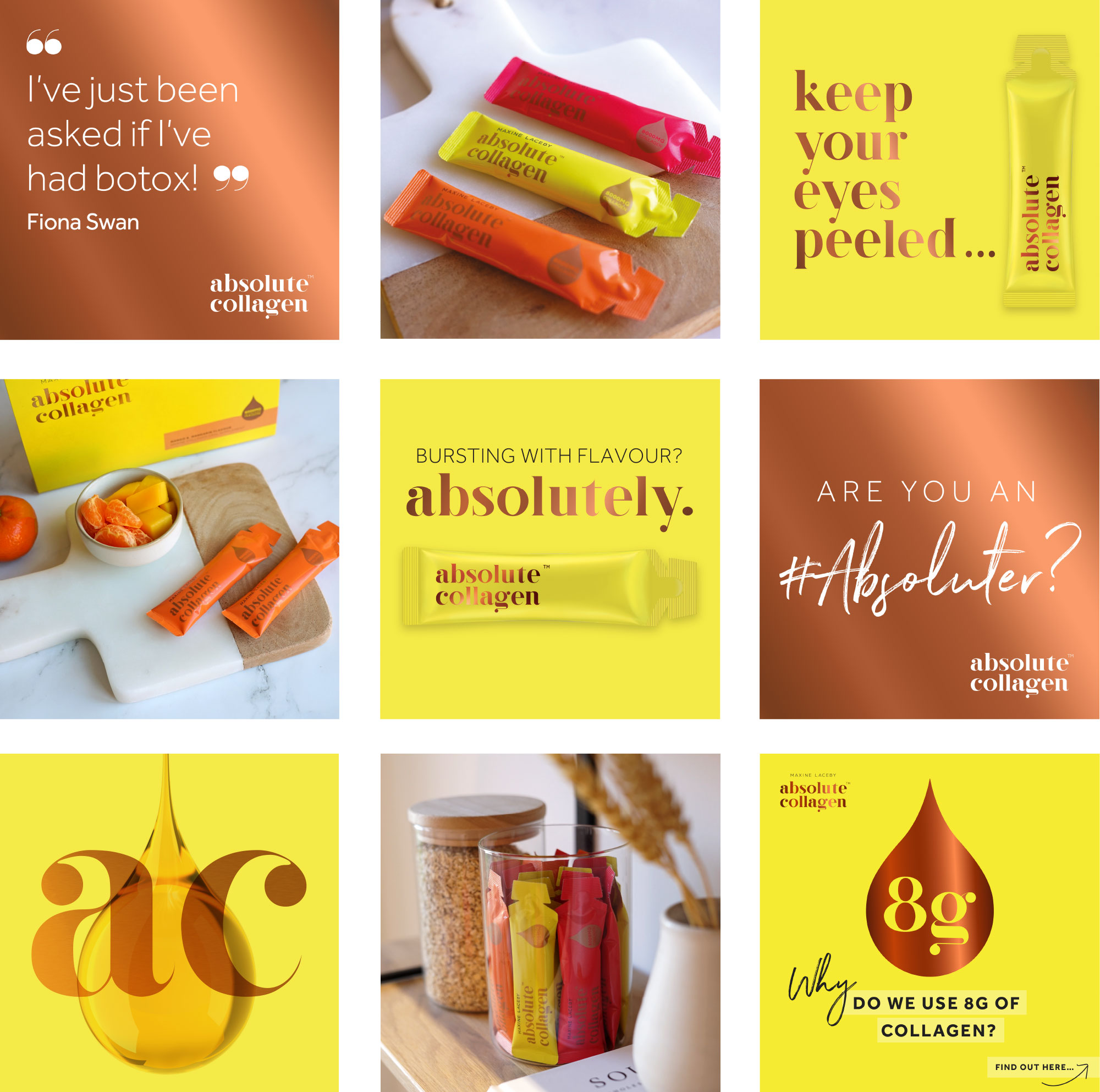Absolute Collagen social posts