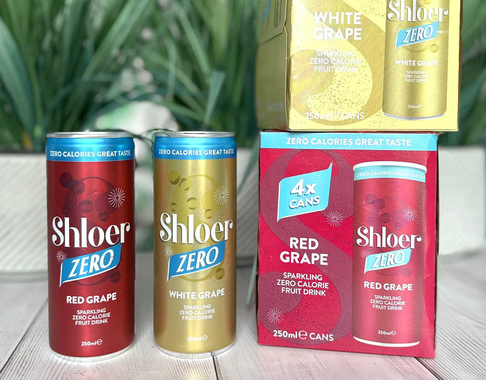 Bringing Some Sparkle To New Range Of Shloer Zero Cans