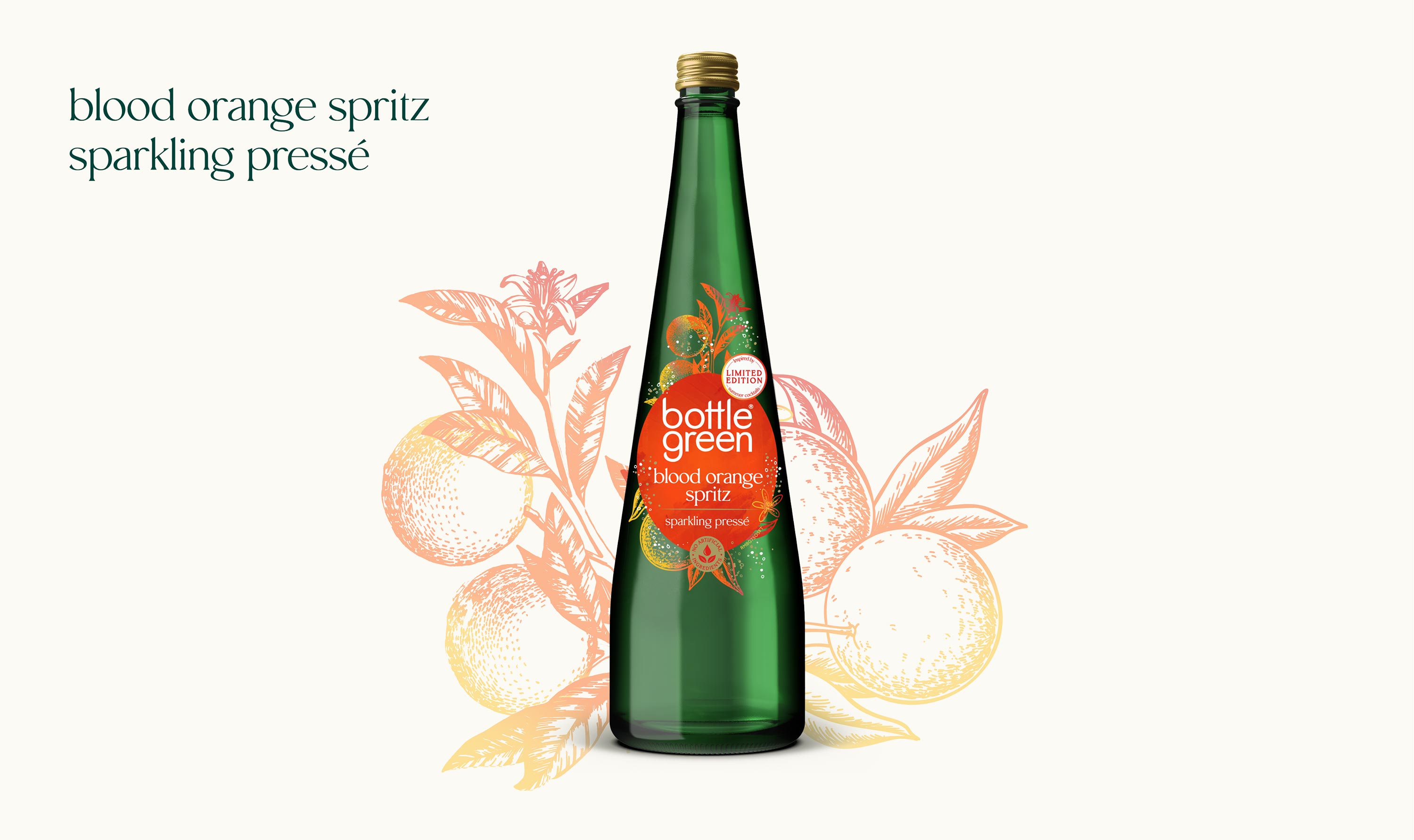 Bottlegreen Blood-Orange Spritz Sparkling Pressé