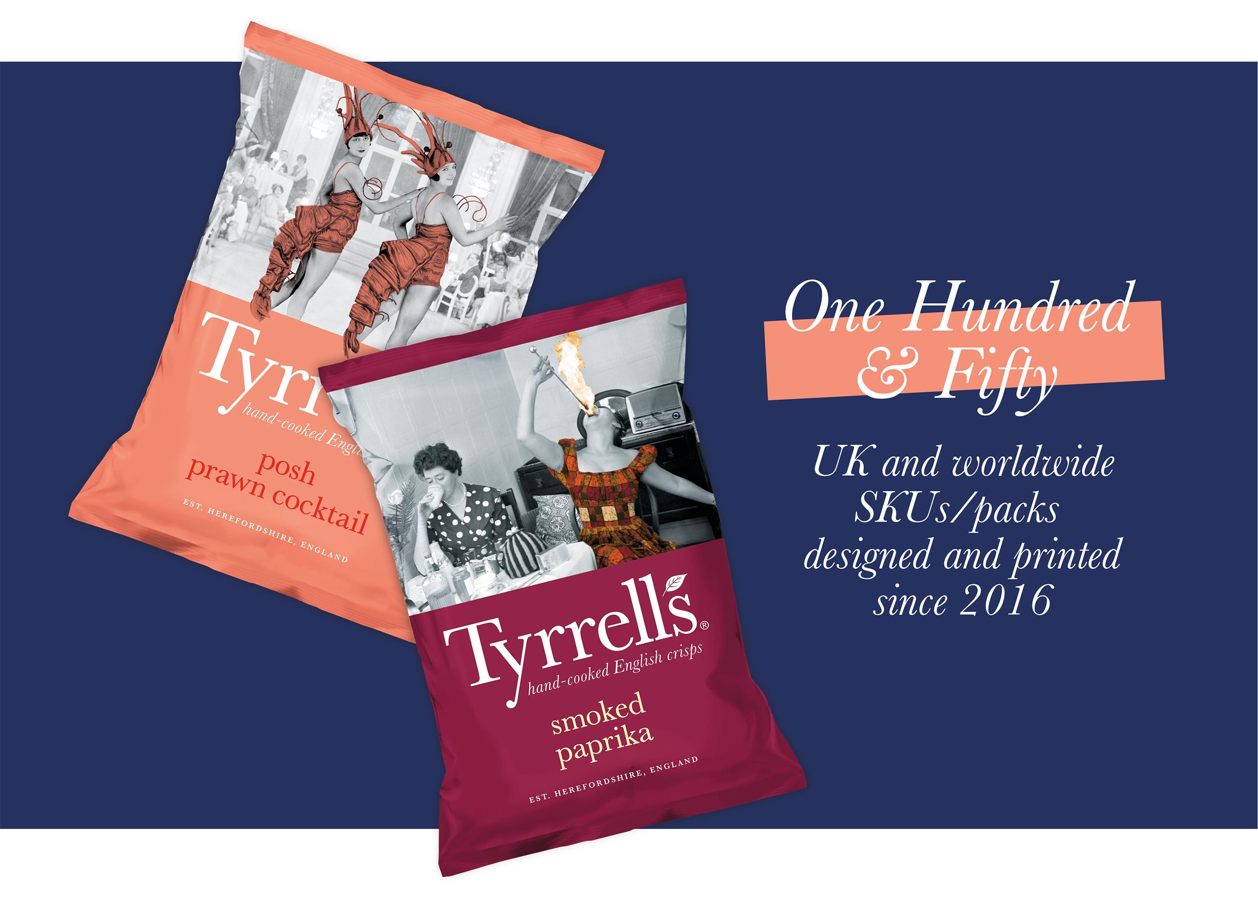 Tyrrells pack designs