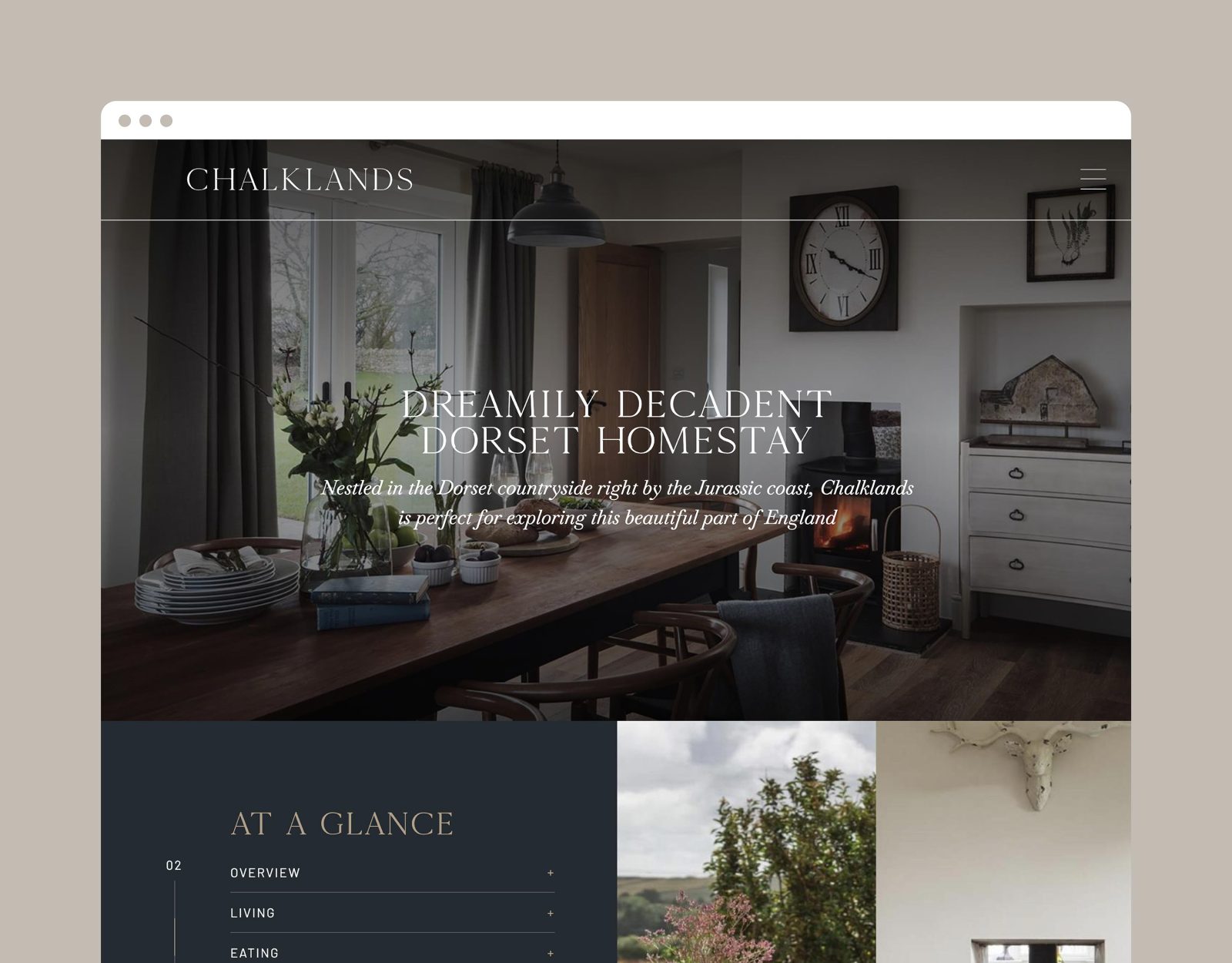 Chalklands website